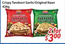Bestco Food Mart Crispy Tandoori Garlic/Original Naan offer
