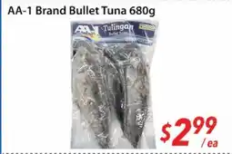 Bestco Food Mart AA-1 Brand Bullet Tuna offer