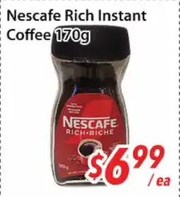 Bestco Food Mart Nescafe Rich Instant Coffee offer