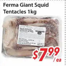 Bestco Food Mart Ferma Giant Squid Tentacles offer