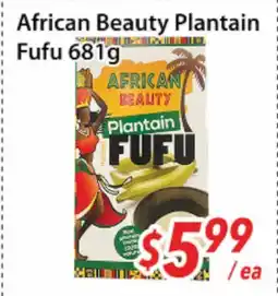 Bestco Food Mart African Beauty Plantain Fufu offer