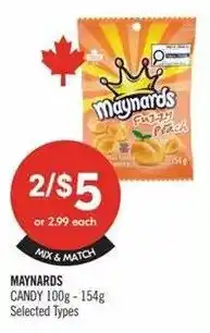 Shoppers Drug Mart Maynards candy offer