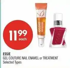 Shoppers Drug Mart Essie gel couture nail enamel or treatment offer