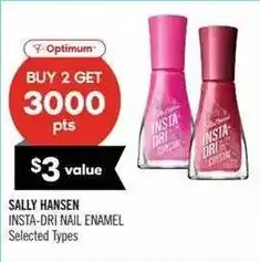 Shoppers Drug Mart Sally Hansen insta-dri nail enamel offer