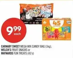 Shoppers Drug Mart Carnaby sweet mega mix candy bag offer