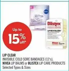 Shoppers Drug Mart Lip Clear invisible cold sore bandages offer