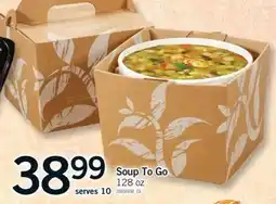 Fortinos Soup To Go offer
