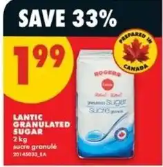 No Frills Lantic granulated sugar offer