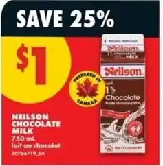 No Frills Neilson chocolate milk offer