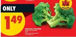 No Frills Broccoli crowns offer