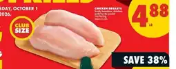 No Frills Chicken breasts offer