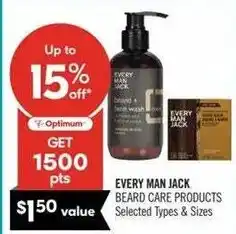 Shoppers Drug Mart Every Man Jack beard care products offer