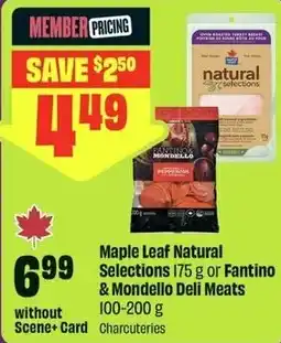 FreshCo Maple Leaf Natural Selections offer