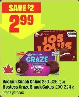 FreshCo Vachon Snack Cakes or Hostess Craze Snack Cakes offer