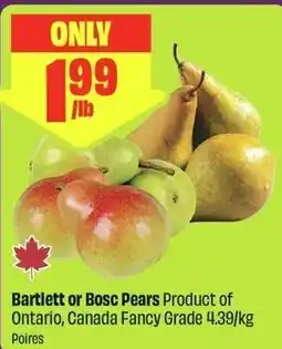 FreshCo Bartlett or Bosc Pears offer