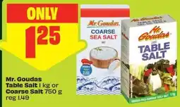 FreshCo Mr. Goudas table salt offer