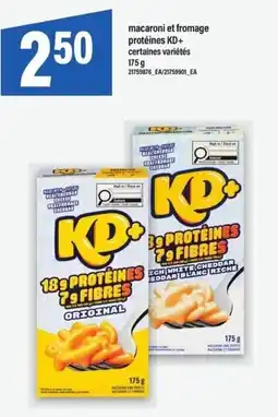 Maxi KD+ macaroni et fromage offer