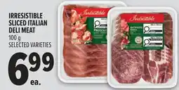 Metro Irresistible sliced italian deli meat offer