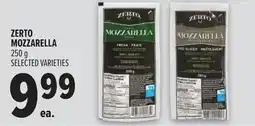 Metro Zerto mozzarella offer