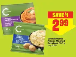 FreshCo Compliments frozen mashed potatoes offer