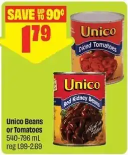 FreshCo Unico Beans or Tomatoes offer