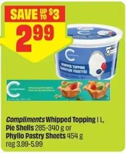 FreshCo Compliments Whipped Topping offer