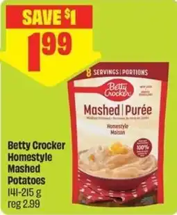 FreshCo Betty Crocker Homestyle Mashed Potatoes offer