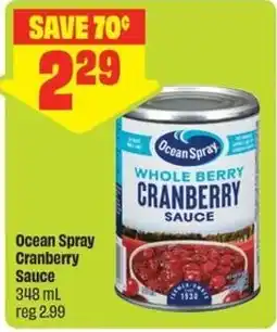 FreshCo Ocean Spray cranberry sauce offer