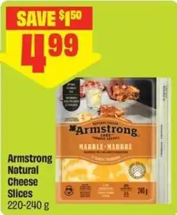 FreshCo Armstrong natural cheese slices offer