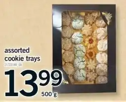 Fortinos assorted cookie trays offer