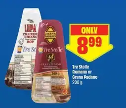 FreshCo Tre Stelle Romano or Grana Padano offer