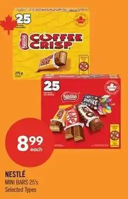 Shoppers Drug Mart Nestle mini bars 25s offer