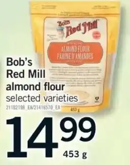Fortinos Bob's Red Mill almond flour offer