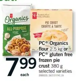 Fortinos PC Organics flour offer