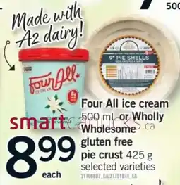 Fortinos Four All ice cream offer