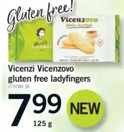 Fortinos Vicenzi vicenzovo gluten free ladyfingers offer