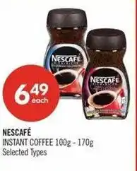 Shoppers Drug Mart Nescafe instant coffee offer