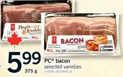 Fortinos PC bacon offer
