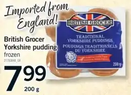 Fortinos British Grocer yorkshire pudding offer