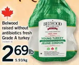 Fortinos Belwood young turkey offer
