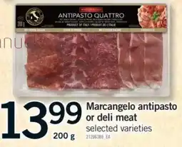 Fortinos Marcangelo antipasto offer