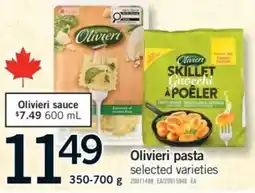 Fortinos Olivieri pasta offer