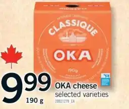 Fortinos Oka cheese offer