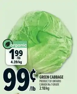 Metro green cabbage offer