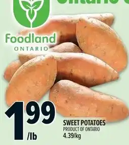 Metro Foodland sweet potatoes offer