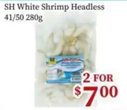 Nations Fresh Foods SH White Shrimp Headless offer