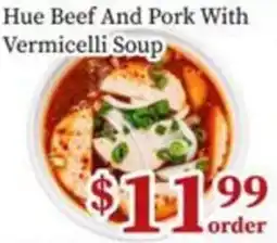Nations Fresh Foods Hue Beef And Pork With Vermicelli Soup offer