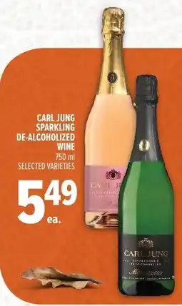 Metro Carl Jung sparkling de-alcoholized wine offer