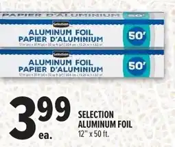 Metro Selection aluminum foil offer