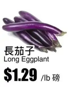 Rice World Supermarket Long Eggplant offer